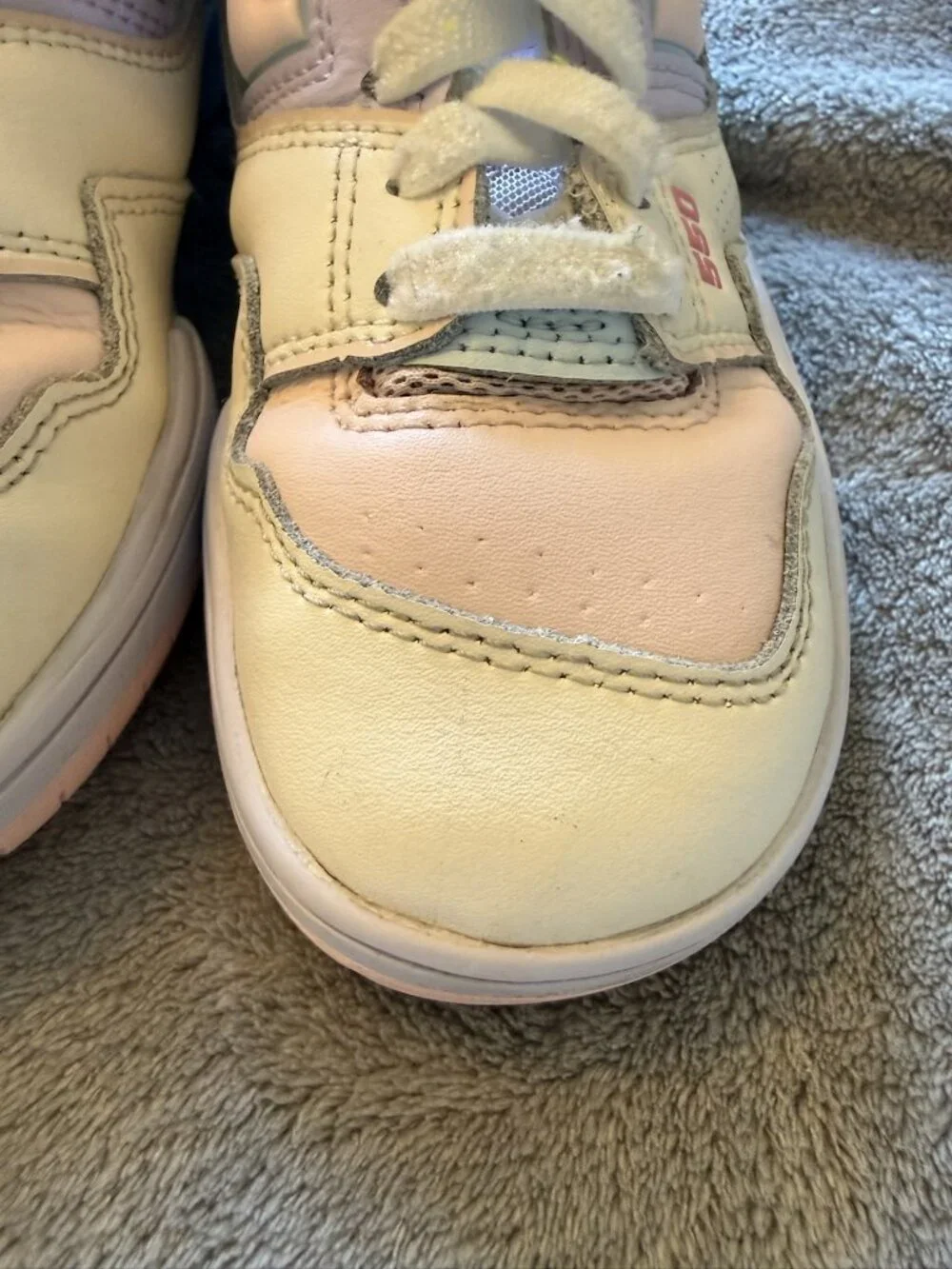 New Balance 550 Kids Sneakers Beige Pink PZB550KL US 13 M